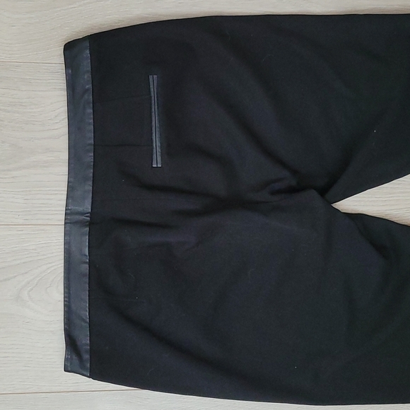 Jacob pleather trim ankle pants - Picture 4 of 6